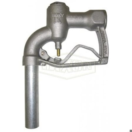 Dixon Large Capacity Low Pressure Gravity Nozzle, 1-1/4 in FNPT Inlet x 1-1/4 in Spout Outlet, 25 psi 1250-94